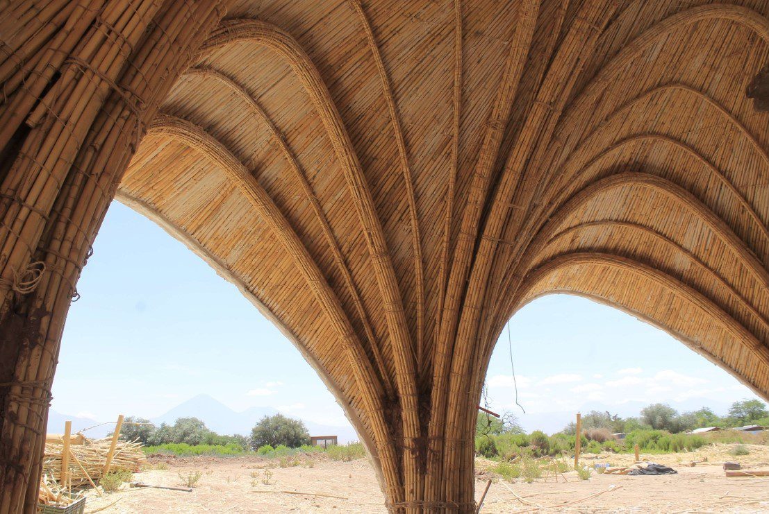 Interior pilar detail of CanyaViva structure