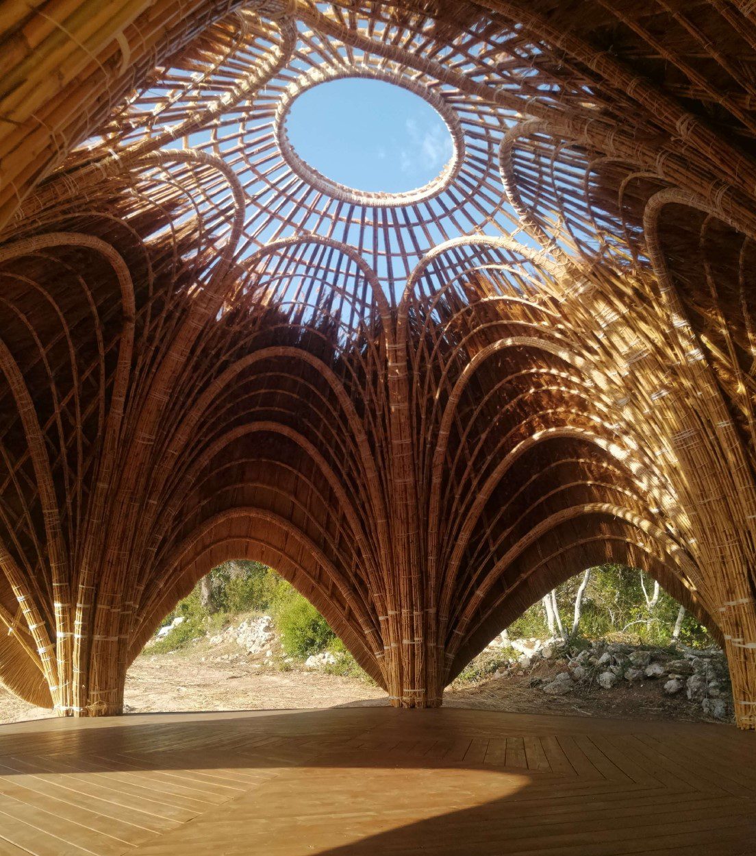 Interior view of CanyaViva structure