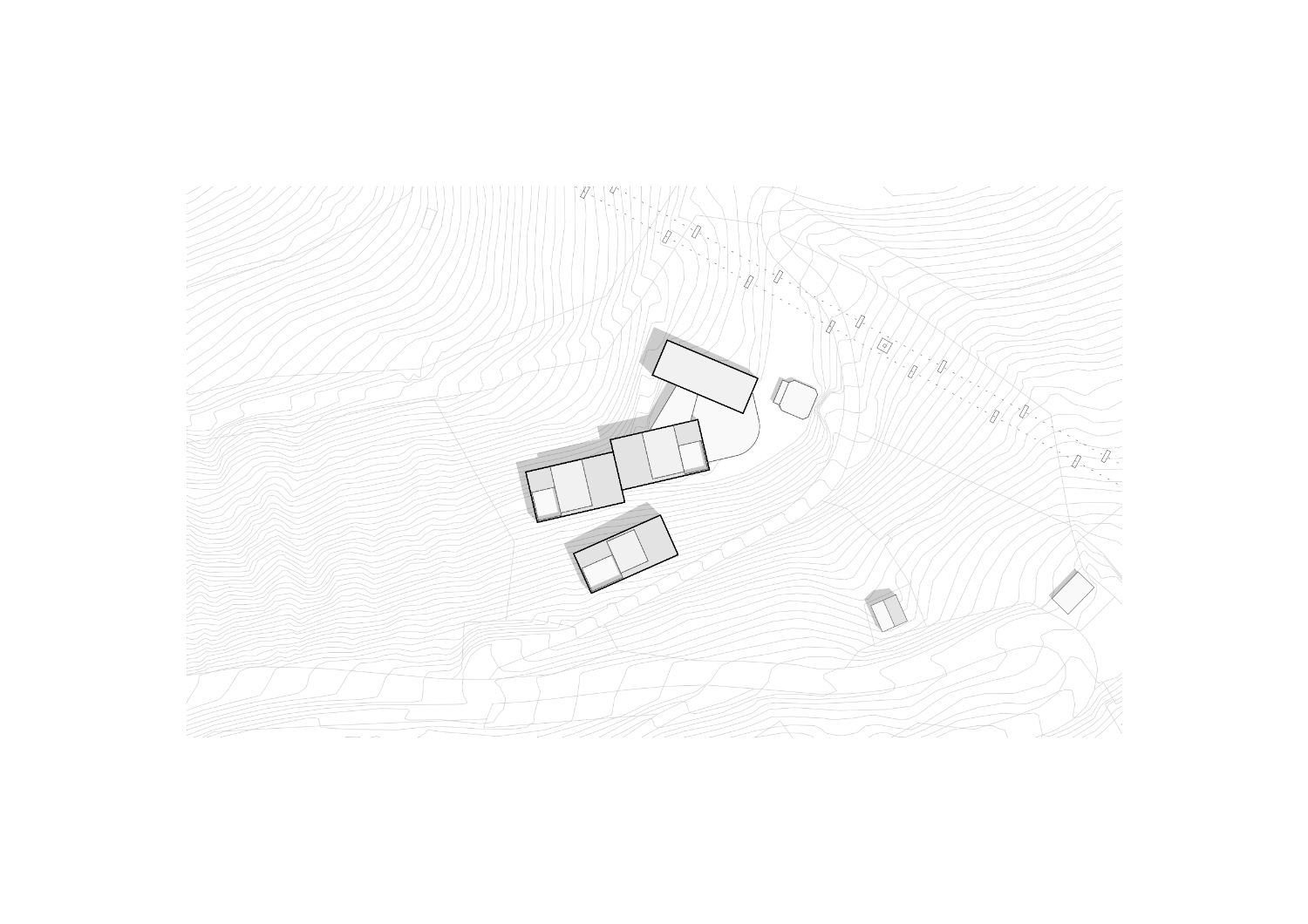 Plan drawing of Hotel Alpenstern