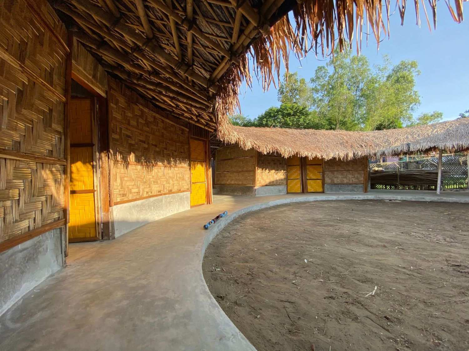 Courtyard of Safe Space for Rohingya Women & Girls