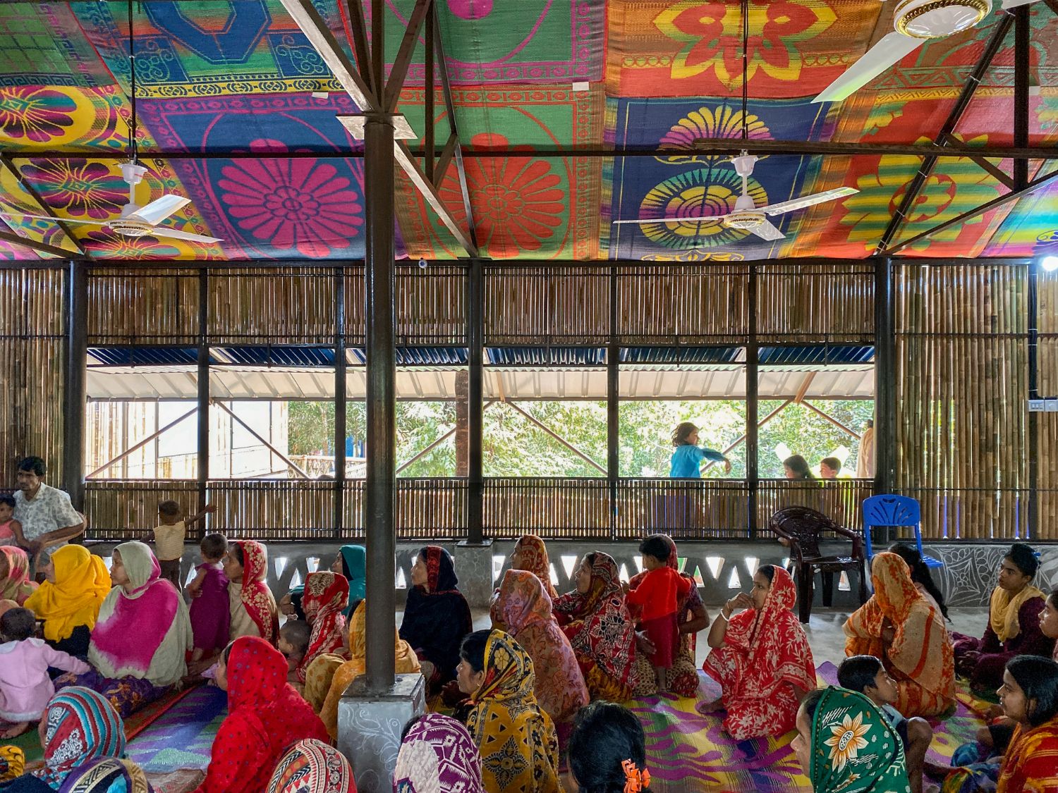 Hindupara Integrated Community Center interior room