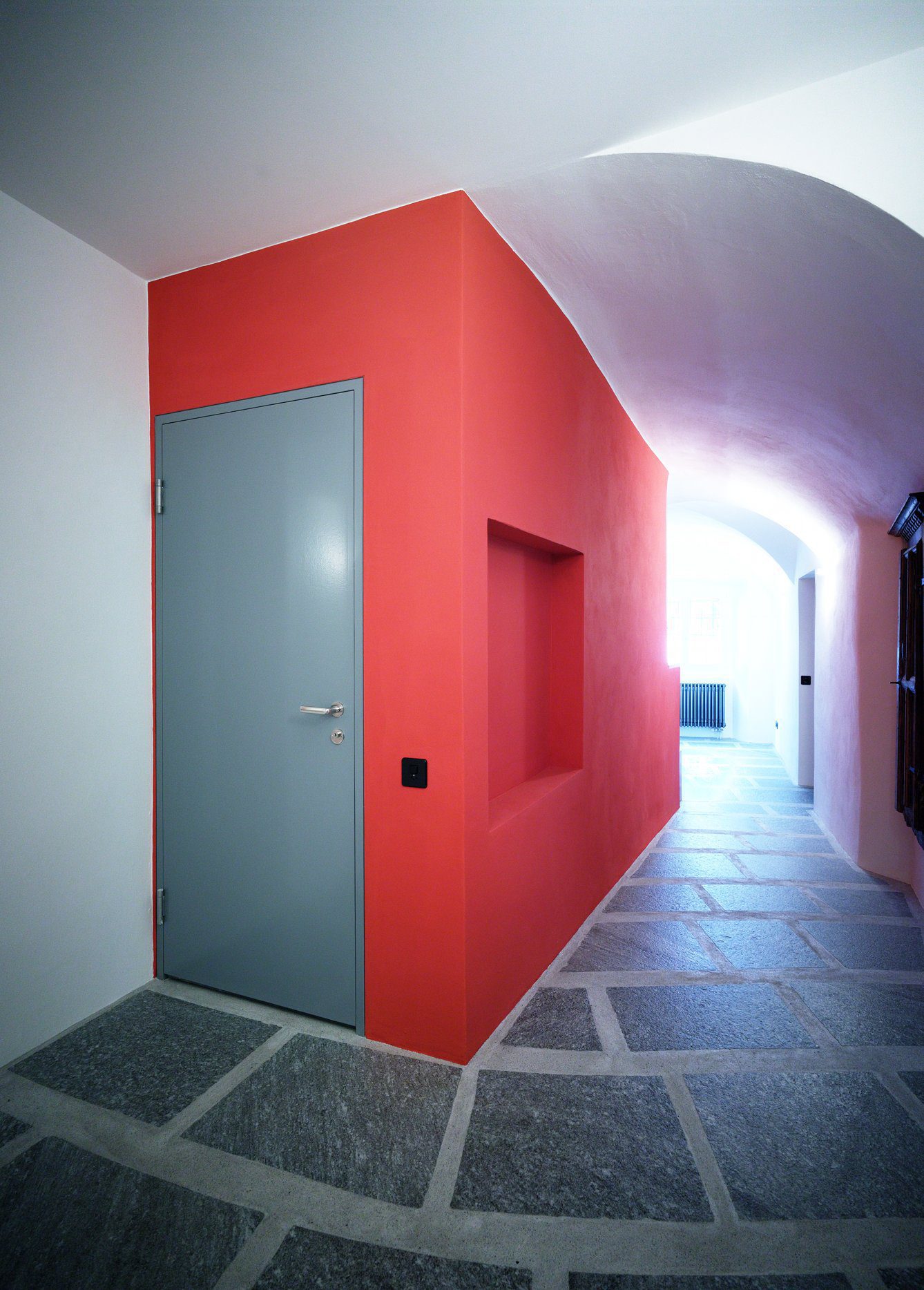 Interior hallway of Casa S Vicosoprano