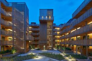 Facade of Qvillestaden