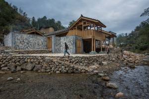 Exterior facade of Camellia Oil Workshop